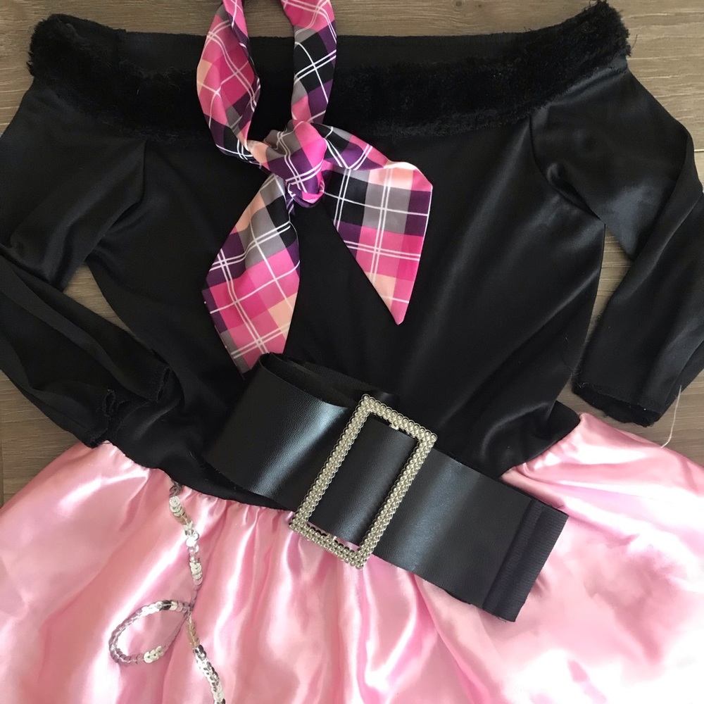 50s dress up costume for little girls